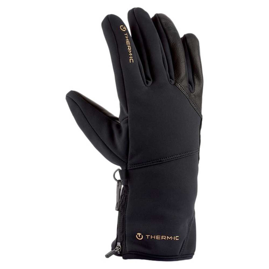 Therm-ic Ski Light Gloves Black 6.5 Woman