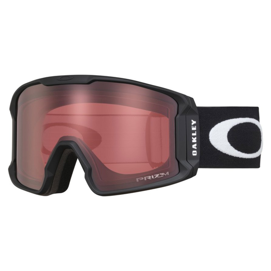 Oakley Line Miner Prizm Ski Goggles Black Prizm Rose/CAT1