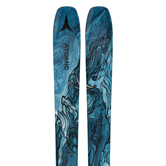 Atomic Bent 90 Alpine Skis Multicolor 166