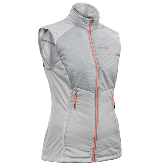 Women's Sleeveless Cross-country Ski Jacket Xc S Gilet 500 - White