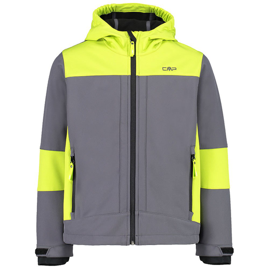 Cmp Fix Hood 3a00094 Jacket Grey 5 Years Boy