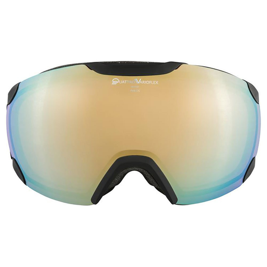 Alpina Pheos Qvm Ski Goggles Black Red/CAT2