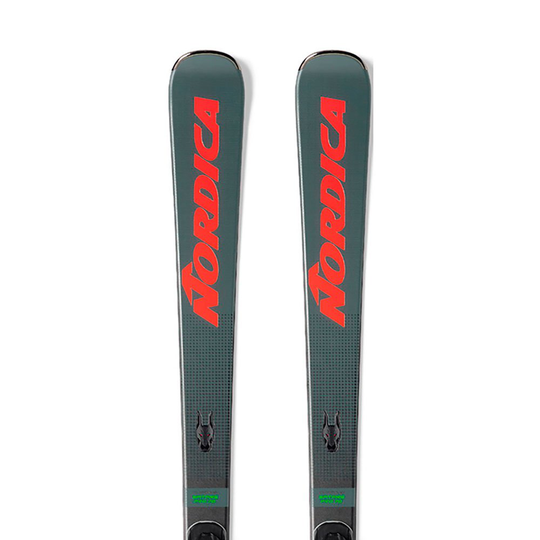 Nordica Dobermann Spitfire 70 Pro+xcell 14 Piston Alpine Skis Green 170