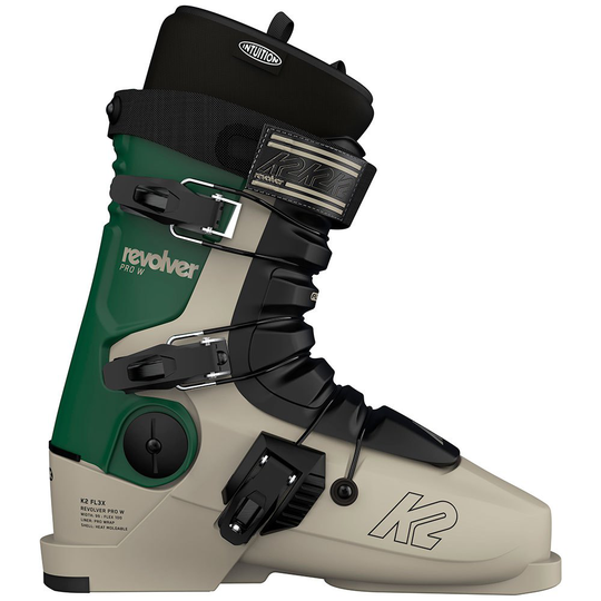K2 Revolver Pro Woman Alpine Ski Boots Green 24.5