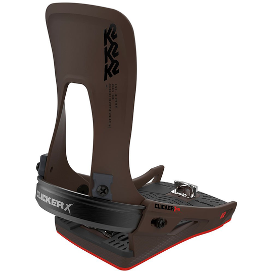 K2 Snowboards Clicker X Hb Snowboard Bindings Brown L