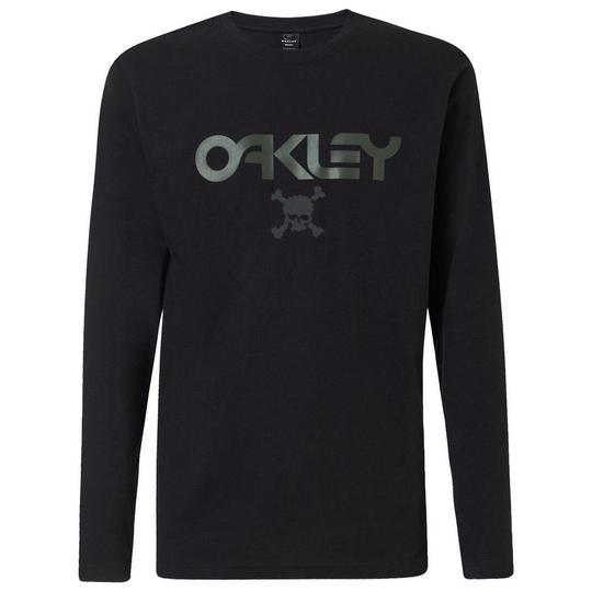 Oakley Apparel Tc Skull Long Sleeve T-shirt Black XL Man