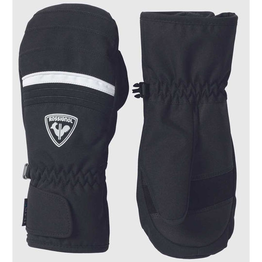 Rossignol Tech Impr Mittens Black 14 Years Boy
