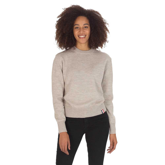 Rossignol Plain Rn Knit Sweater Beige XS Woman