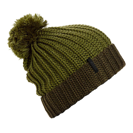 Armada Chunk Pom Beanie Green Woman