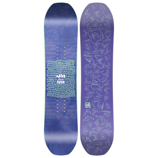 Nitro Ripper Rental Youth Snowboard Multicolor 126