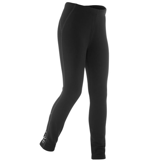 Kids' Cross-country Skiing Warm Tights Xc S 100 - Black