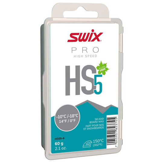 Swix Hs5 -10ºc/-18ºc 60 G Board Wax Green,White
