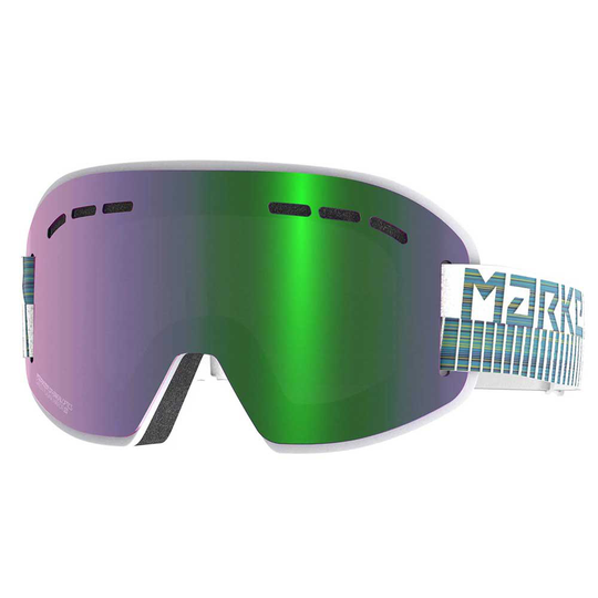 Marker Smooth Operator L Ski Goggles Purple Green Plasma Mirror/CAT2