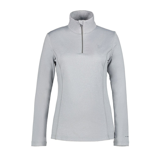 Luhta Hailuoto L Half Zip Sweatshirt Grey L Woman
