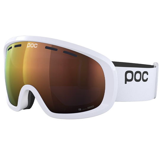 Poc Fovea Mid Clarity Ski Goggles White Spektris Orange/CAT2