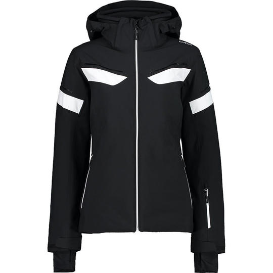 Cmp Zip Hood 31w0146 Jacket Black 2XS Woman