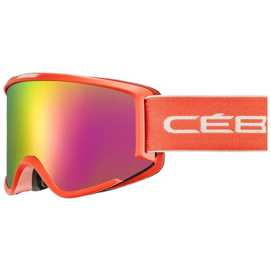 Cebe Silhouette Ski Goggles Orange Rose Flash Pink/CAT2