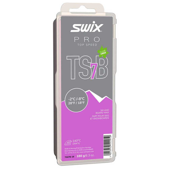 Swix Ts7 -2ºc/-8ºc 180 G Board Wax Grey,Pink