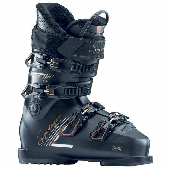 Lange Rx Superlegerra Lv Alpine Ski Boots Black 23.0