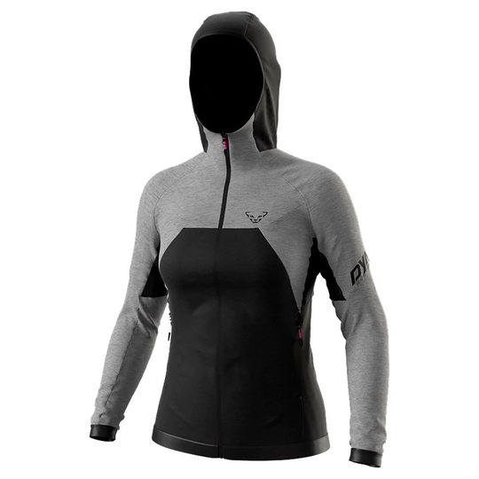 Dynafit Tour Wool Thermal Hoodie Black,Grey L Woman