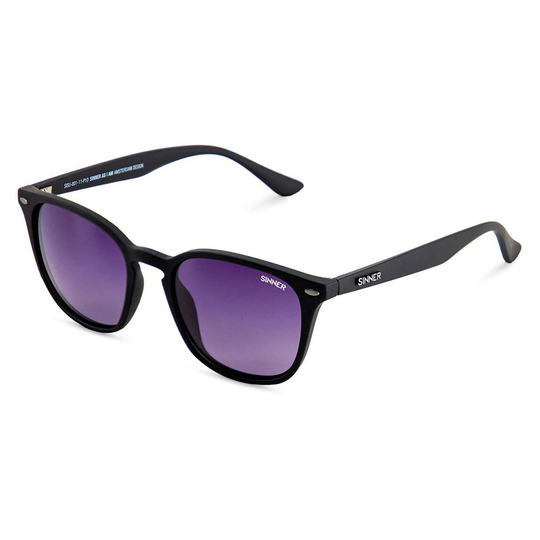 Sinner Dagmar Sunglasses Black Sintec Gradient Smoke Mirror/CAT3