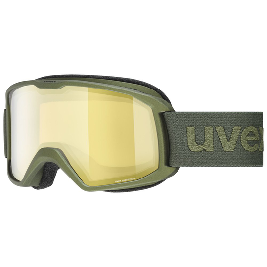 Uvex Elemnt Fm Ski Goggles Golden Mirror Gold Lasergold Lite/CAT2