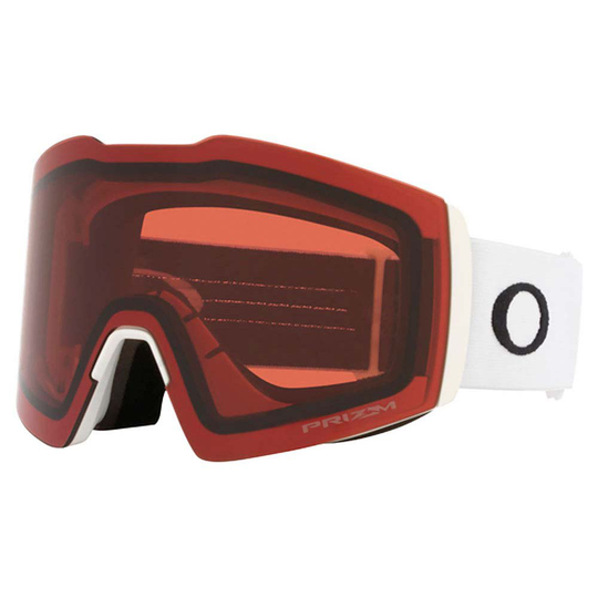Oakley Fall Line L Prizm Ski Goggles White Prizm Garnet/CAT2