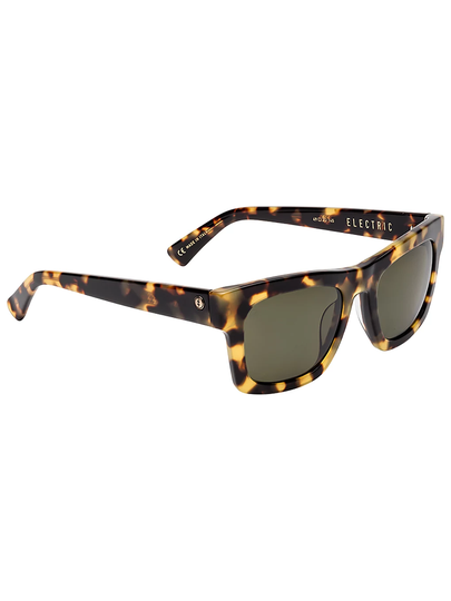 Electric Crasher 49 Gloss Spotted Tort Sunglasses grey polar