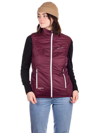 Ortovox Swisswool Piz Grisch Insulator Jacket dark wine