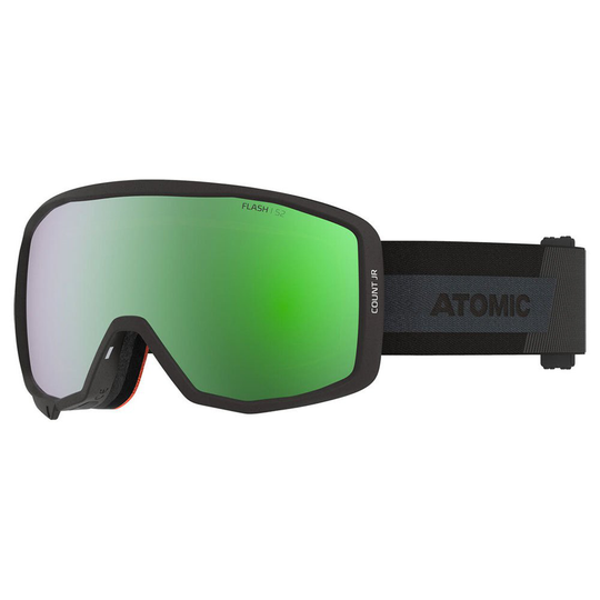 Atomic Count Spherical Ski Goggles Junior Grey Green Flash/CAT2