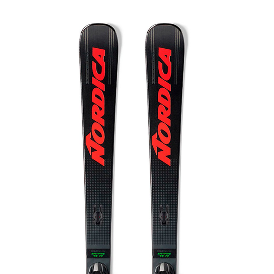 Nordica Dobermann Spitfire 72 Rb+xcell 12 Fdt Alpine Skis Black 174