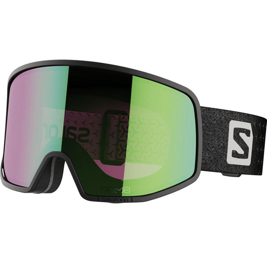 Salomon Lo Fi Sigma Ski Goggles Black Sigma Poppy Red/CAT2
