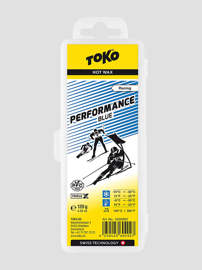 Toko Performance blue 120g Wax blue