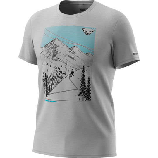 Dynafit Artist Series Dri Short Sleeve T-shirt Grey L Man