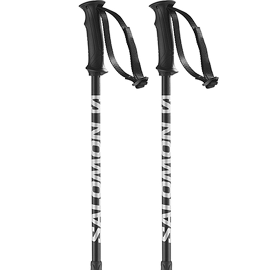 Salomon Rental Telescopic Poles Black 110-135 cm