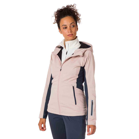Rossignol Softshell Jacket Pink S Woman
