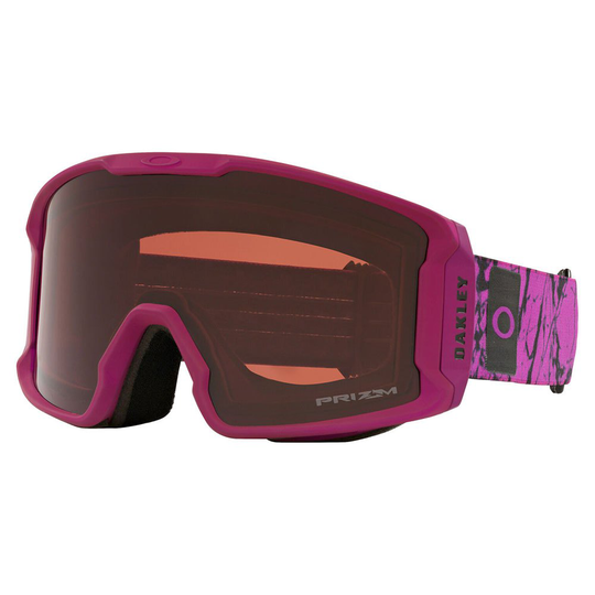 Oakley Line Miner M Prizm Ski Goggles Purple Prizm Garnet/CAT2
