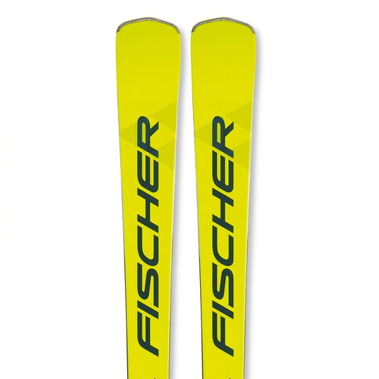 Fischer Rc4 Wc Ctx Mt+rx 13 Pr Alpine Skis Yellow 150