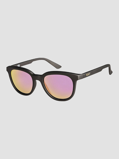 Roxy Tiare Matte Grey Sunglasses flash rosegold