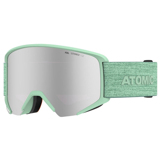 Atomic Savor Big Stereo Ski Goggles Green Silver Stereo/CAT2