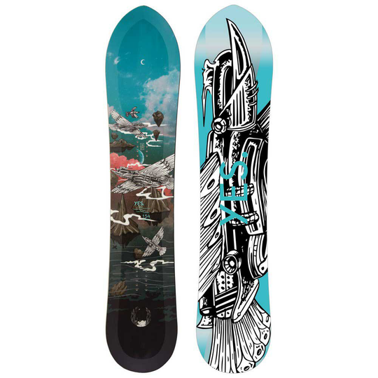 Yes. 420 Powderhull Snowboard Blue 154