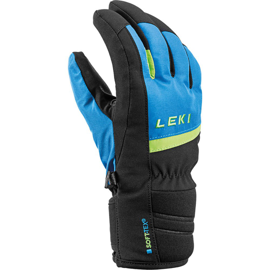 Leki Alpino Max Gloves Black 8-9 Years Boy