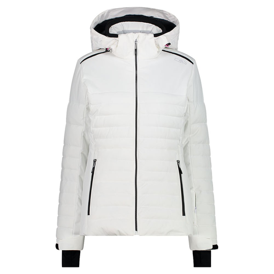 Cmp Zip Hood 31w0226 Jacket White 2XS Woman
