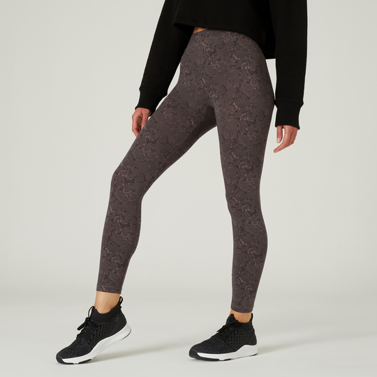 7/8 Leggings Fit+ - Grey/patterned