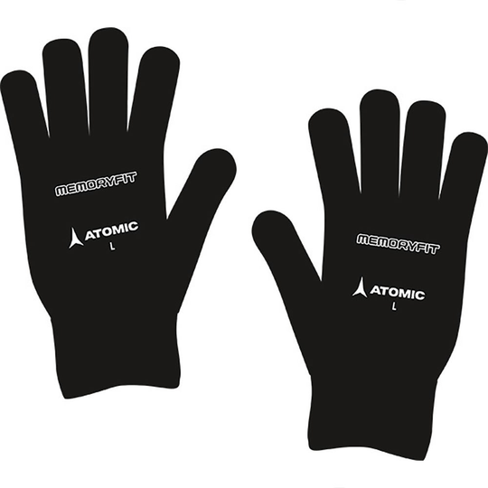Atomic Memory Fit Gloves Black Man