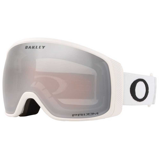 Oakley Flight Tracker Xm Prizm Snow Ski Goggles White Prizm Iridium Snow Black/CAT4