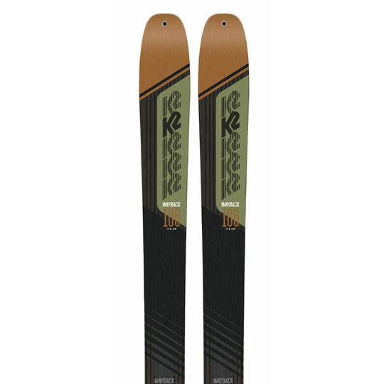K2 Wayback 106 Touring Skis Black 179