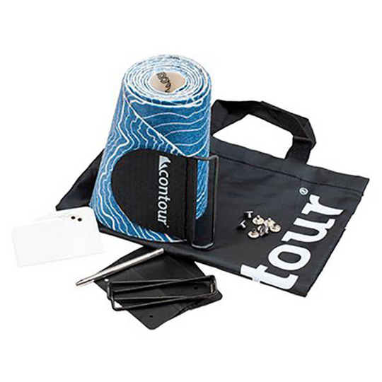 Contour Set Hybrid Splitboard 135 Mm Skins Clear >180