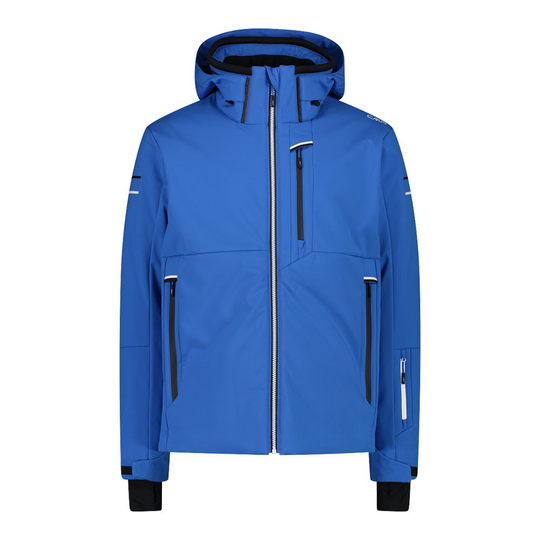Cmp Zip Hood 32w0157 Jacket Blue S Man