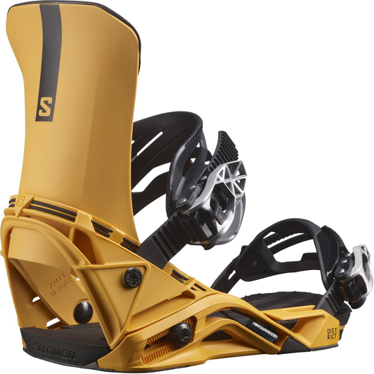 Salomon District Snowboard Bindings Brown S